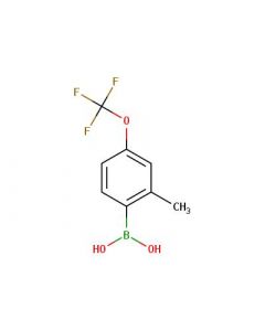 Astatech 2-METHYL-4-(TRIFLUOROMETHOXY)PHENYLBORONIC ACID; 0.25G; Purity 97%; MDL-MFCD09475816